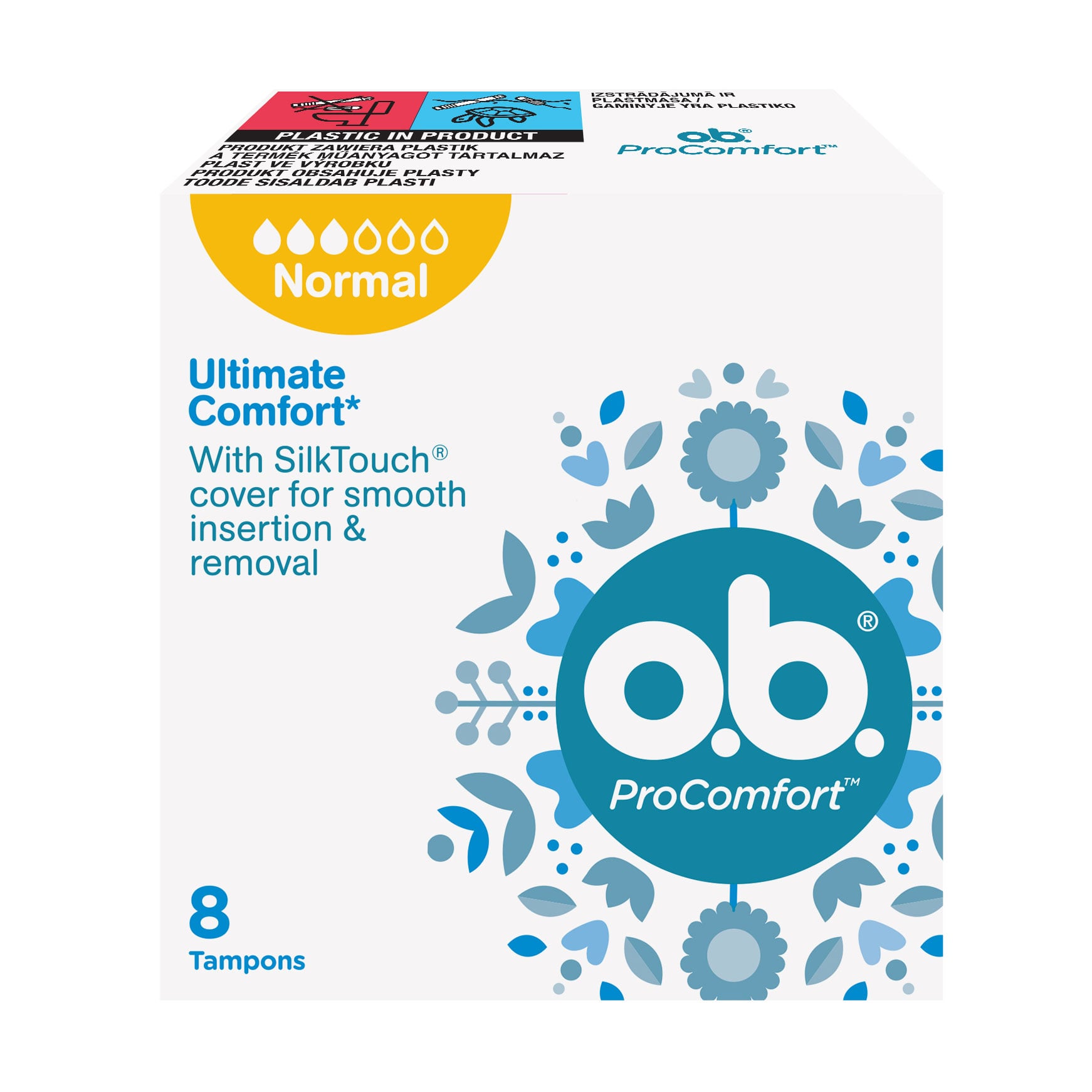 Тампони o.b. ProComfort Normal, 8 шт